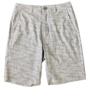 CSG‎ Men's Heather Gray Stretch Knit Golf Shorts Modern Casual Athleisure 30 New